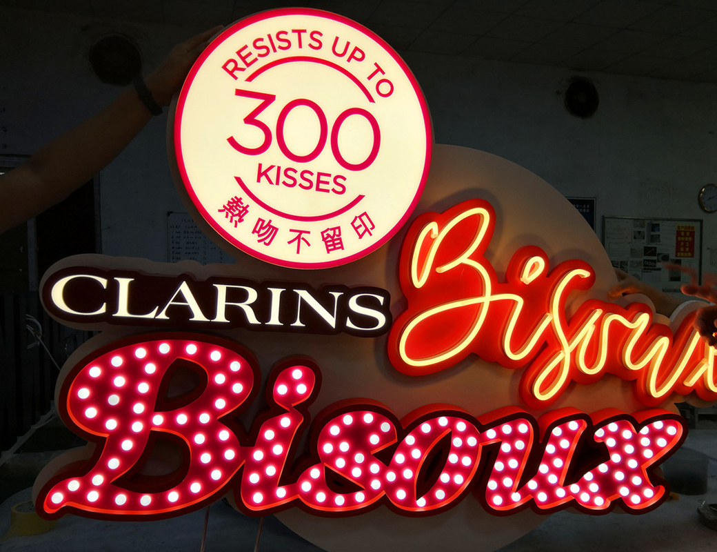 Facade LED Illuminated Channel Letters / Custom LED Signs For Business