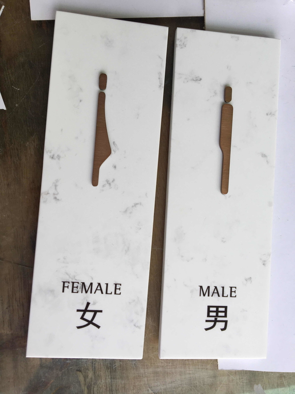 Decorative Event Directional Signage IP65 For Shopping Mall